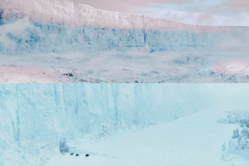 lady-meera-reed:  GoT Scenery + pastel colours ↳ King’s Landing, The Wall, Winterfell. 