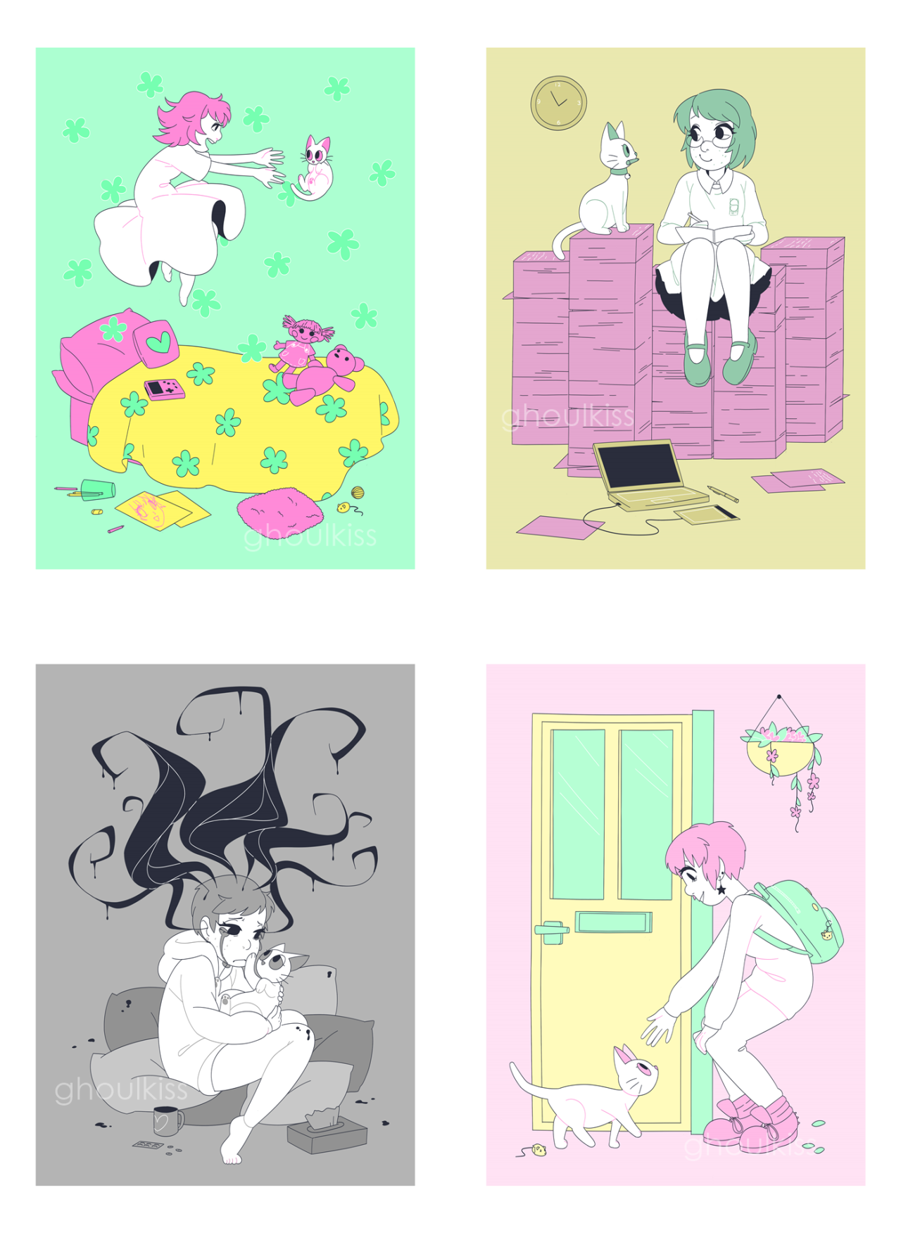ghoulkiss:  i believe i am finished with my final outcome for this project! pretty