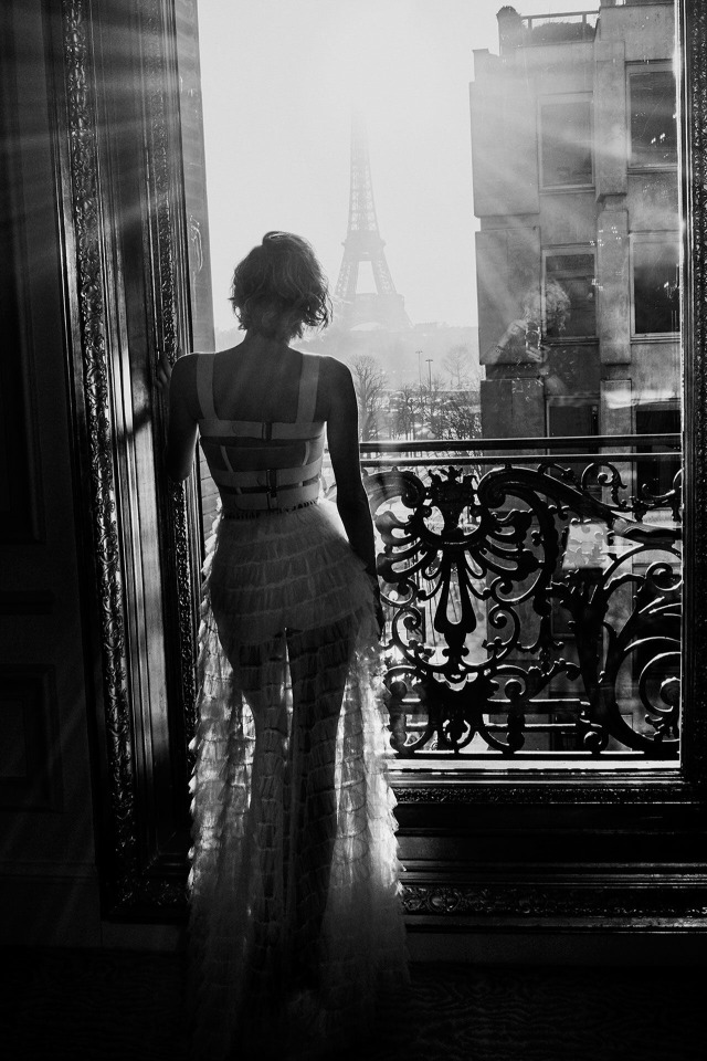 Diane Kruger, Paris by Ellen von Unwerth. 2017