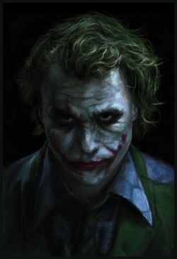 longlivethebat-universe:  The Joker by Maxim Verehin http://verehin.deviantart.com