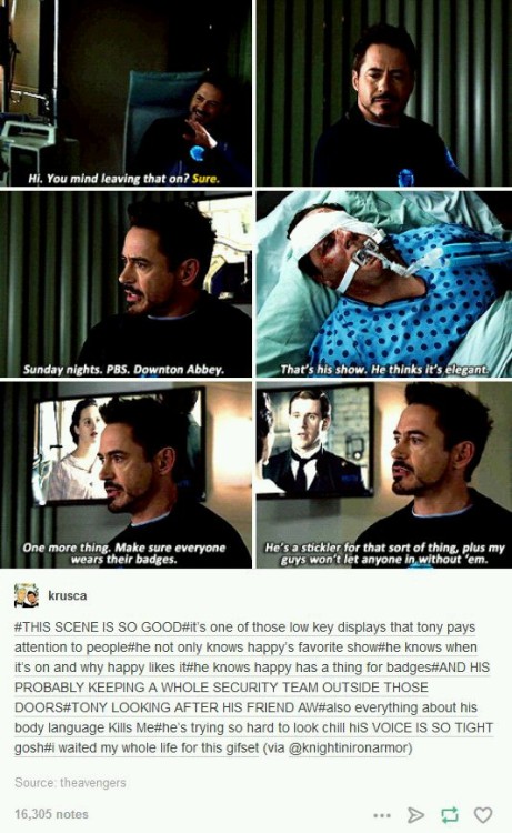 disquietedpalefish: Just a few posts I collected that are nice examples of how Tony Stark is not jus