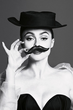 Mirnah:  Helena Bonham Carter By Mert &Amp;Amp; Marcus Vogue Uk July 2013 