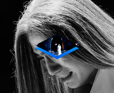 [id: Gifs From The SeriesGuardian, Each With A Black And White Background Gif With A Smaller, Diamond-shaped