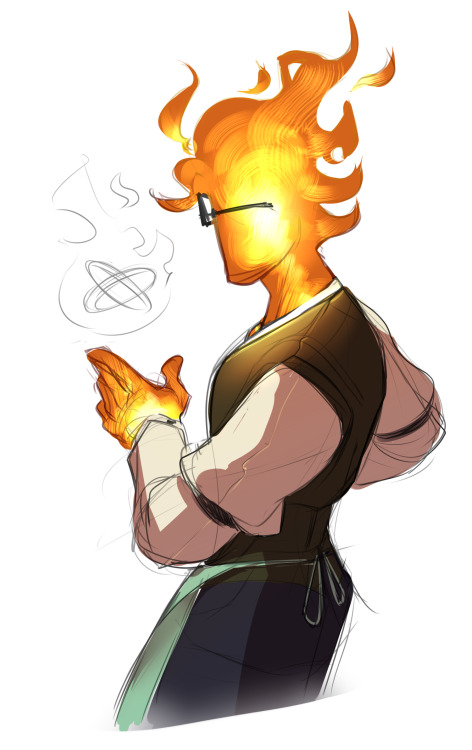kittykatmaniac:  I also sketched some somewhat decent GrillME Grillbys QDQ SO DONT judge me too hard~ @nU@ *dreamy sigh at Grillby* –   Twitter || Instagram ||deviantArt || YouTube || Facebook || My Store    