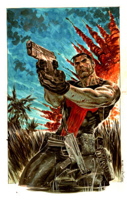 xombiedirge:  Punisher in Vietnam by Ardian