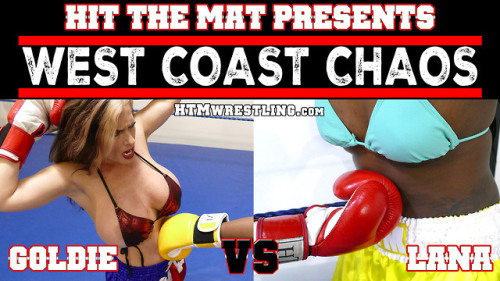 Goldie Blair Challenge Lana Luxor at HTM West Coast Chaos to a belly boxing match!https://htmwrestli