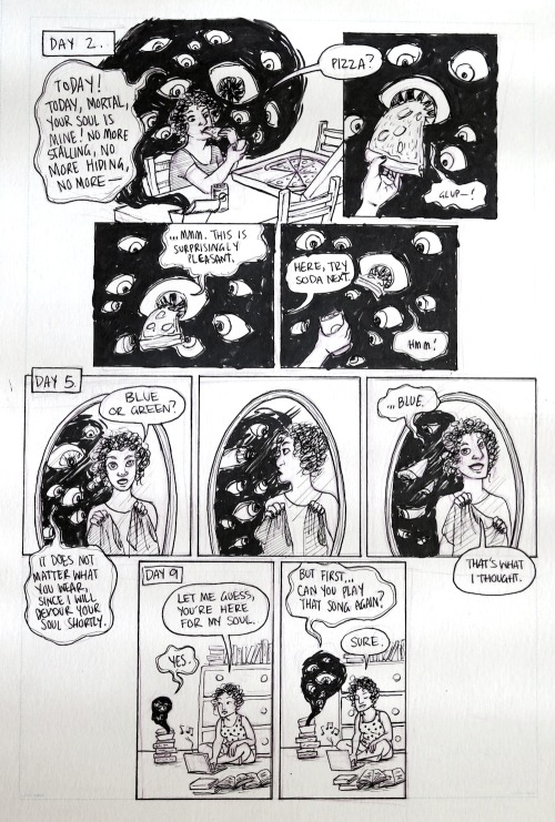 phantomqueen: my storytelling final! or, that week i almost went blind cross-hatching! it’s a couple
