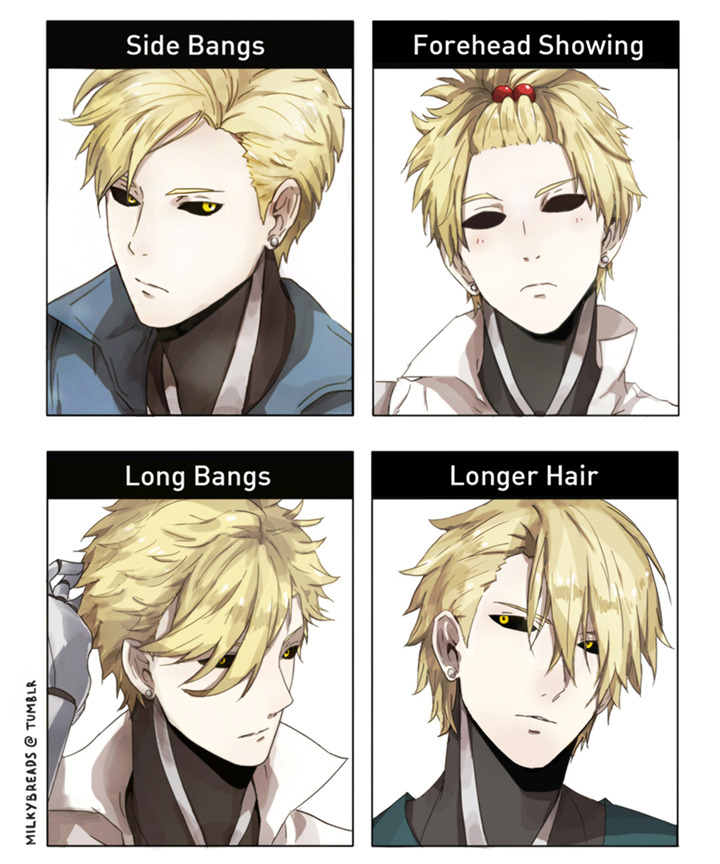 kissyaoi:  milkybreads:  My version of Genos in hairstyle meme. Sorry if it’s been