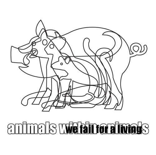 we fail for a living, the new full-length from animals within animals, drops october 11. almost 80 m
