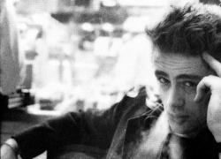 artisticoutlet:  Man, the things I would do to go back in time, and have a glass of whiskey and a cigarette with James Dean  