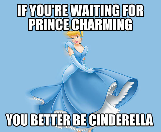 srsfunny:  Waiting for prince charming…http://srsfunny.tumblr.com/  Fuckin&rsquo;
