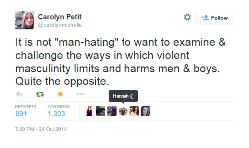 feigenbaumsworld: Guys, the term toxic masculinity does not translate into men are evil. That i