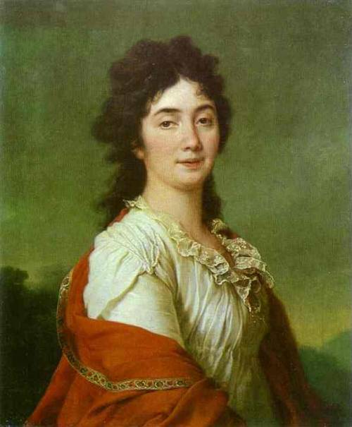 artist-dmitry-levitzky: Portrait of Countess A. S. Protasova, 1795, Dmitry LevitzkyMedium: oil,canva