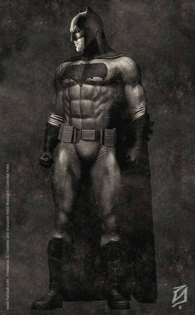 BATMAN NOTES — Ben Affleck as Batman by Patricio Ruales