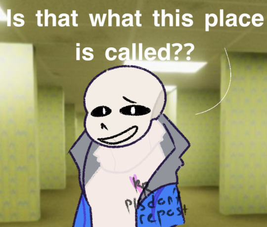 Sans AUS in the backrooms? This took almost 3 hours so this better