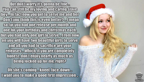 Can you please do a dove cameron tricks me into permanent chastity