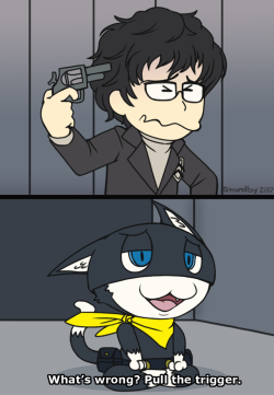 standby-art:  Persona 5/Doraemon. Excellent