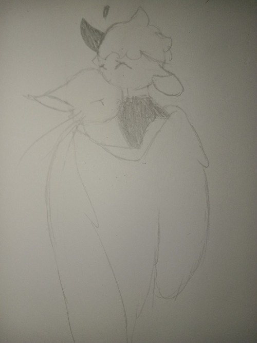 Alright, Ghost Cat Gets Hugs From The Void Faun
