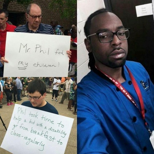 clarawebbwillcutoffyourhead: “Remember his name: Mr. Philando Castile. He was a school cafeteria supervisor who not only memorized names of the 500 children he served, he remembered all of his students’ allergies.”