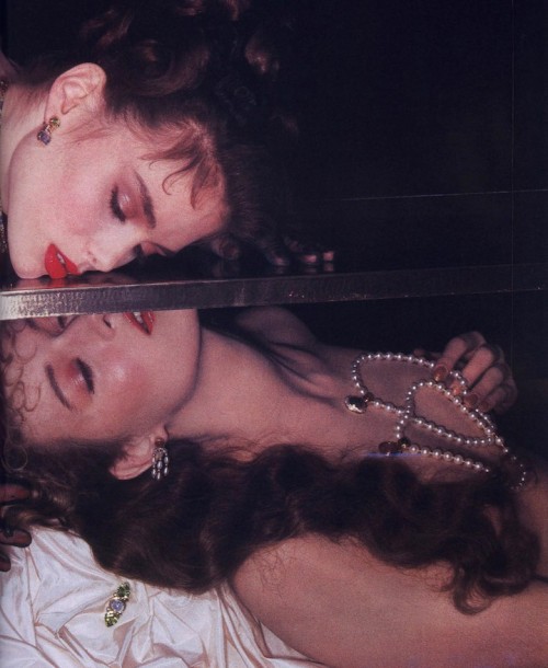 kitsunetsuki:Guy Bourdin - Jewelry by Bulgari