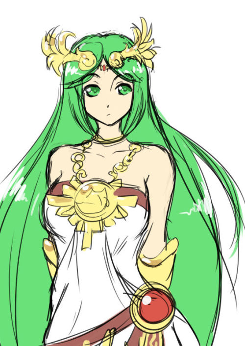 Porn Pics mazu-meh:  Palutena, Palutena and more Palutena.…