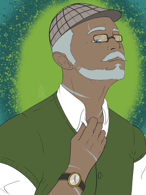 Another Quick Art Trade With @airatherobot ! This Time Of Their Character Mr. Filinski!