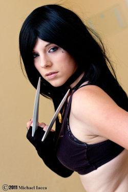dirty-gamer-girls:  X-23 14 by Insane-PencilCheck out http://dirtygamergirls.com for more awesome cosplay