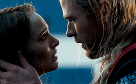 beheworthy:Thor staring looking at Jane  [Part II]Bonus:[Part I]