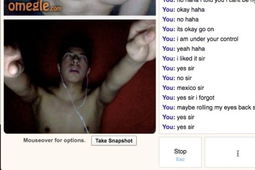 obedientsubmissivegaydoll:Got hypnotized on Omegle. Hope you like it