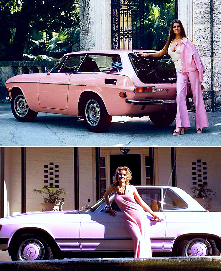 20th-century-man:  Playboy’s Playmates of the Year and their cars, 1964-19751964
