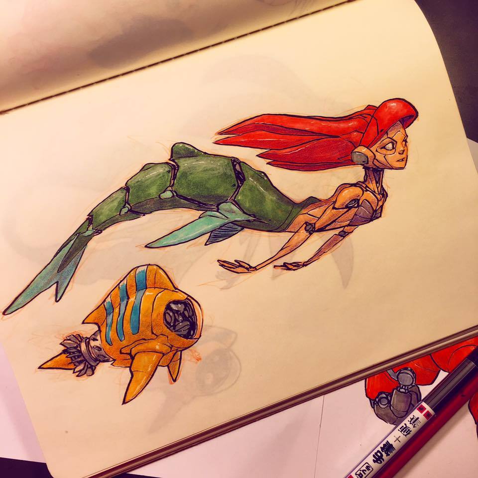 pinuparena:  By  Jake Parker