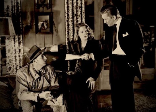 Robert Mitchum, Kirk Douglas & Jane Greer