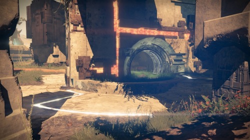 ghoulsverne:  Press release in game captures of crucible arena ‘b’ seems to be Venus but not Ishtar - I see no volcanic activity in any of the captures but note vex gates! Here be man cannons!  kallinata93