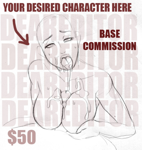 CLOSED!!This is a base commission. I will adult photos