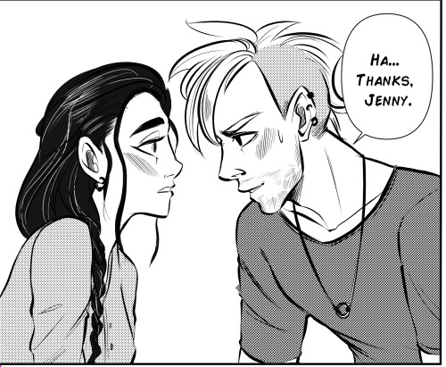 A little genderbent redraw of that one silly panel of the Jenruki Doujinshi that I really don’