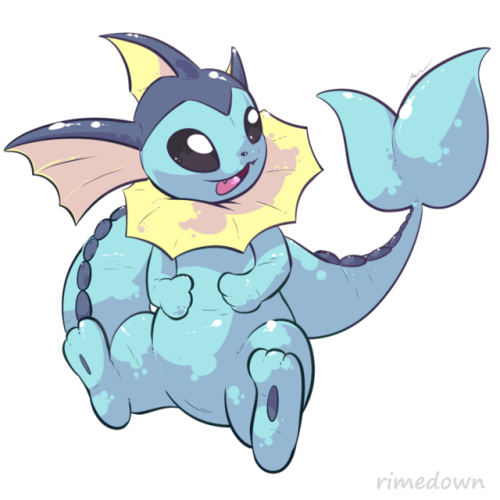 rimedown: Pokecember Day 28 - Favorite Eeveelution - Vaporeon Day 1629.