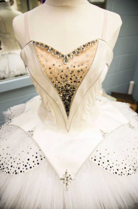 theballetblog:  Pointe shoes, costumes and headpieces backstage at New York City Ballet’s The Nutcracker. Photos by Kathryn Wirsing 