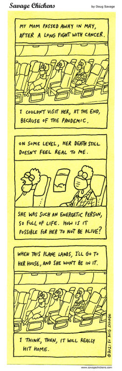 Savagechickens:  Flying Home.one Of The Most Challenging Things About Being A Cartoonist