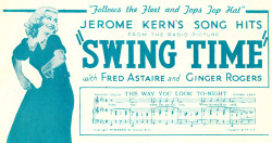 Adelphe:  Swing Time Sheet Music, 1935 