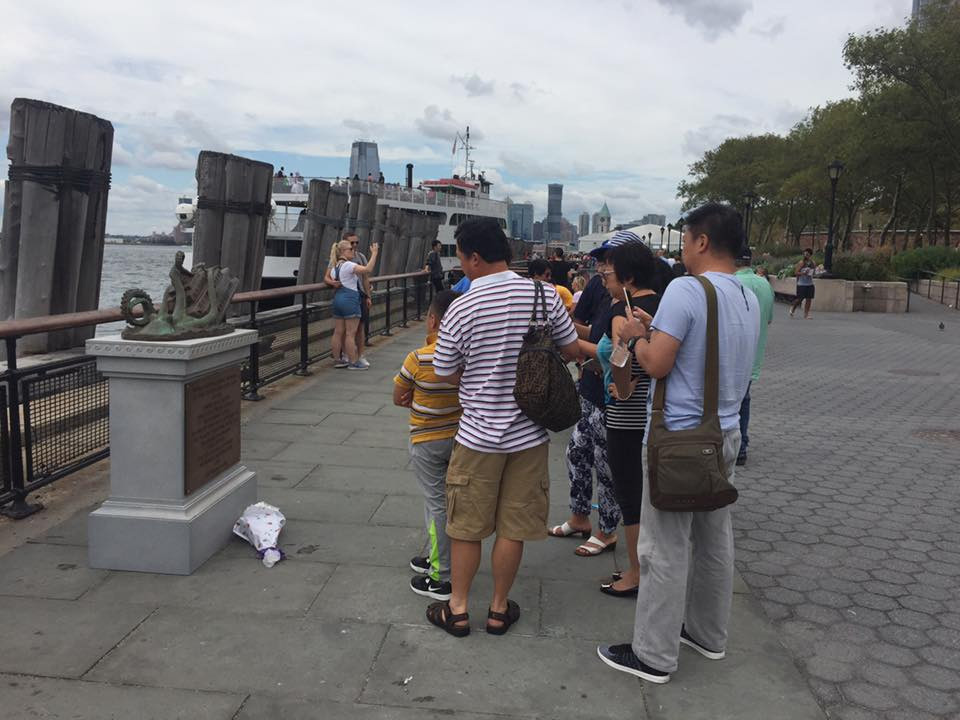 itscolossal:  Elaborate Bronze Memorial Dedicated to Staten Island Ferry Octopus