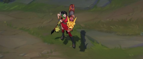 lol-skin-ideas:  Upcoming skin : Firecracker Jinx (better view) 