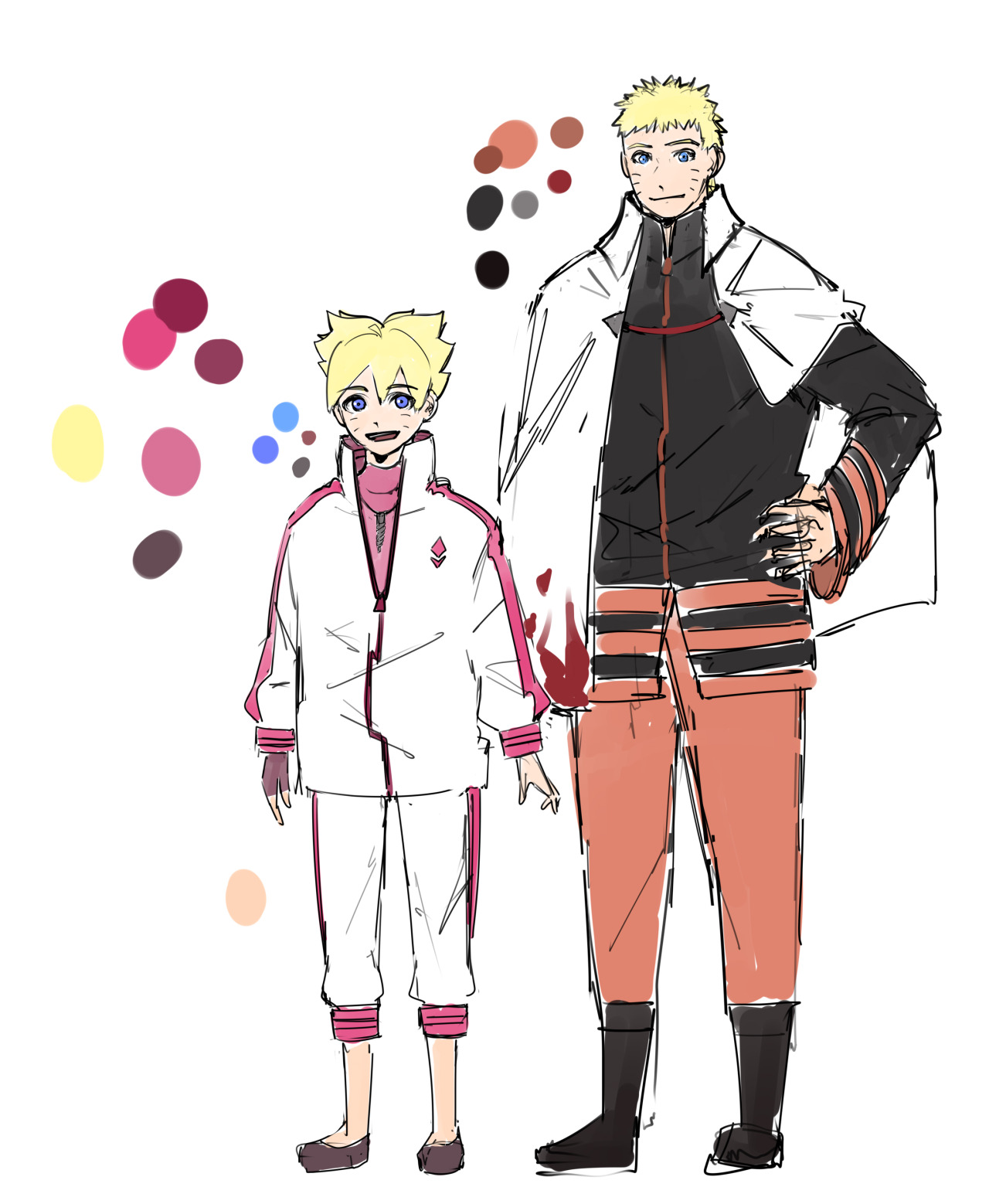 NaruHina Brasil - Design e nova descrição de Boruto para o