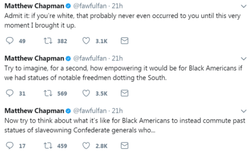 blackness-by-your-side: We need statues of black folks both in the South and in the North.