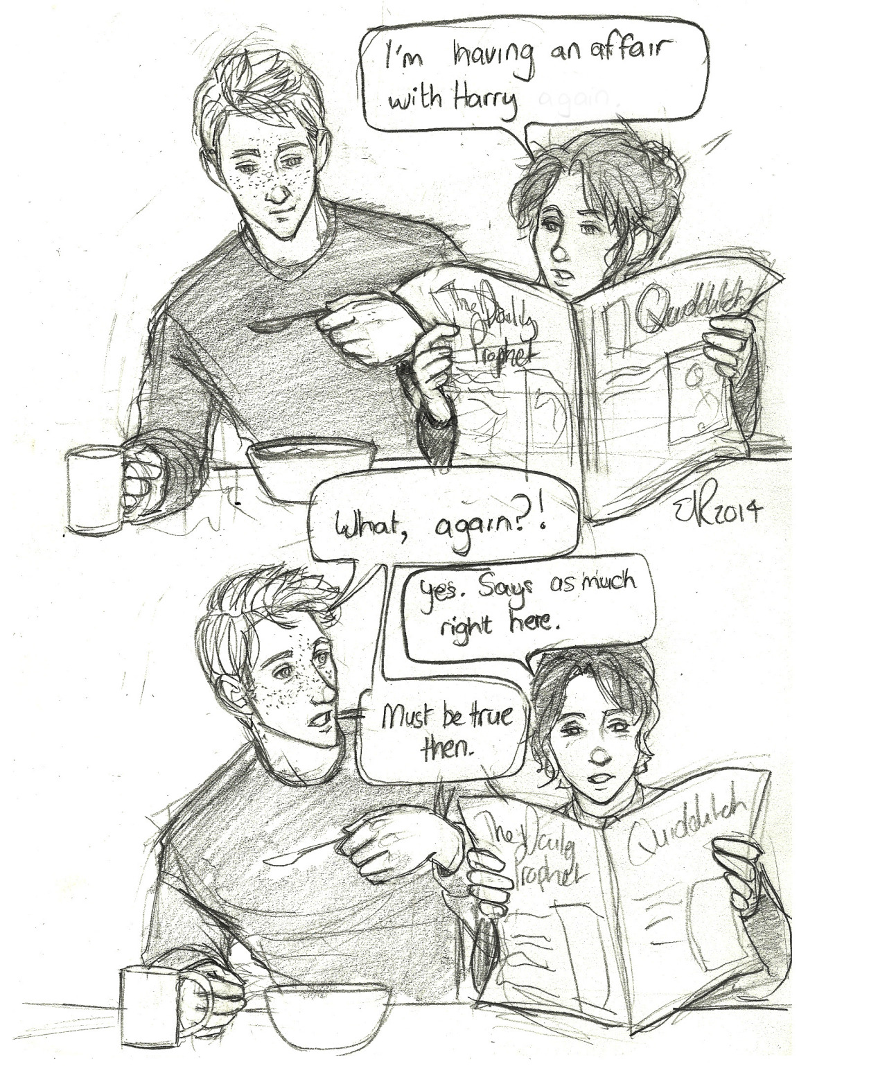 tlpursuit:  After the statement by JKR yesterday, J-dawg text me a little scene that