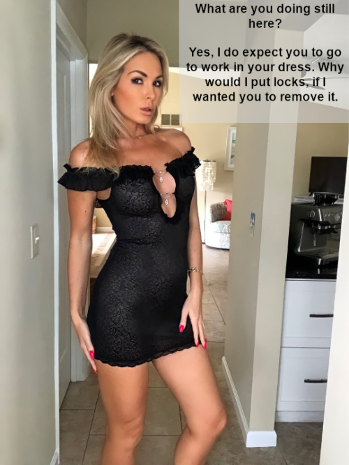 chastity captions