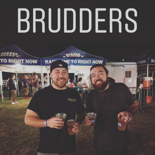 Double-fisting w my brudder @king_niky at the #BBQfest last night. We got too full on bbq and beers.