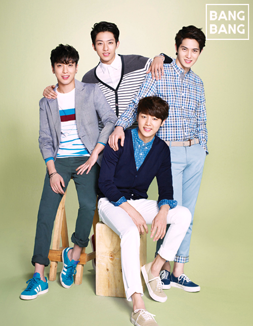 k-is-for-korea:  CNBLUE for BANGBANG’s Spring 2014 Ad Campaign 