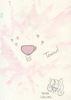slightlyshade:Tea Pony Teacup! Thanks, Trixie!