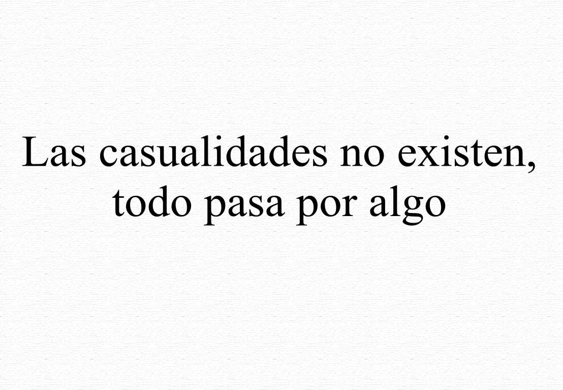 universo conspira a mi favor, por favor.