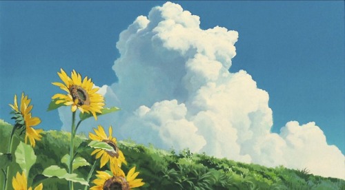 ghibli-collector:The Floral Art Of Studio Ghibli